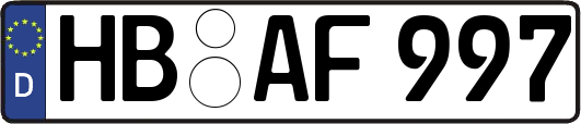 HB-AF997