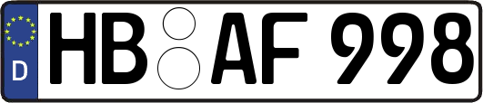 HB-AF998