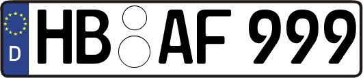 HB-AF999