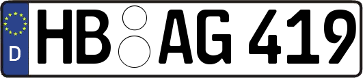 HB-AG419