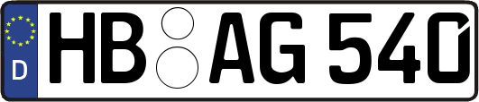 HB-AG540