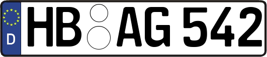 HB-AG542