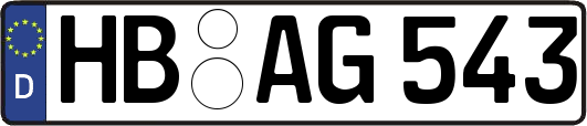 HB-AG543