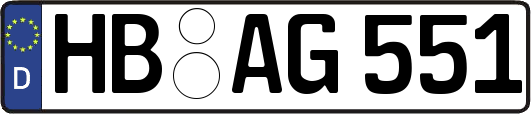 HB-AG551