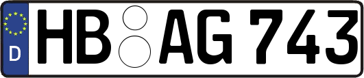 HB-AG743
