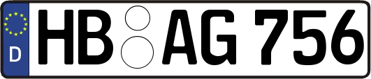 HB-AG756