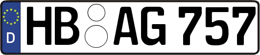 HB-AG757