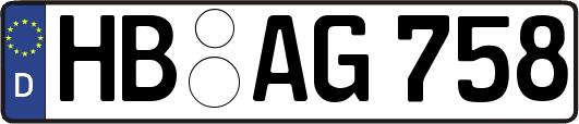 HB-AG758
