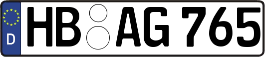 HB-AG765
