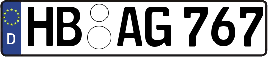 HB-AG767