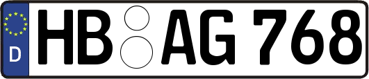 HB-AG768