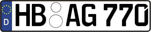 HB-AG770