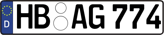 HB-AG774