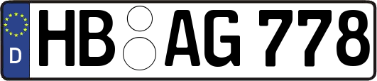 HB-AG778