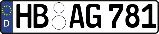 HB-AG781
