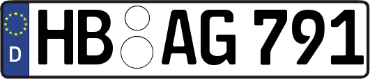 HB-AG791