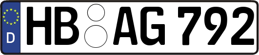 HB-AG792