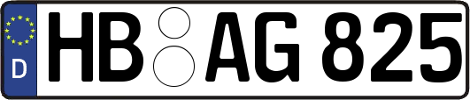 HB-AG825