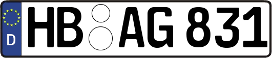 HB-AG831