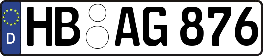HB-AG876