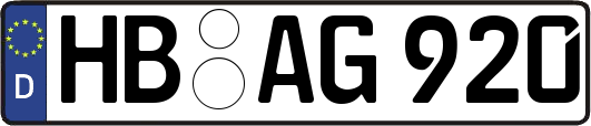 HB-AG920