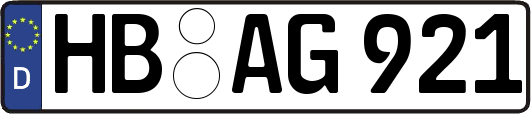 HB-AG921