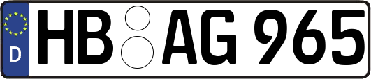 HB-AG965
