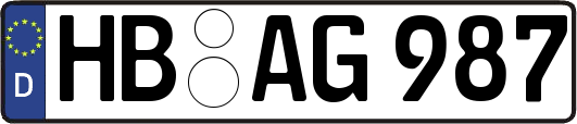 HB-AG987