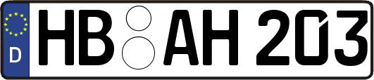 HB-AH203