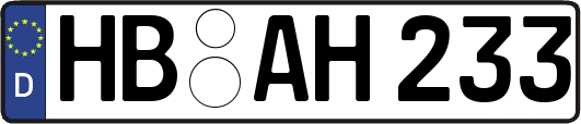 HB-AH233