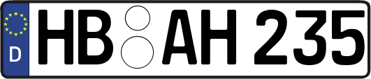 HB-AH235