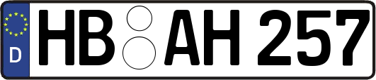 HB-AH257