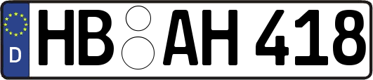HB-AH418