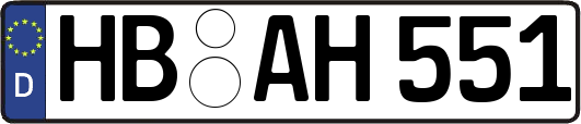 HB-AH551