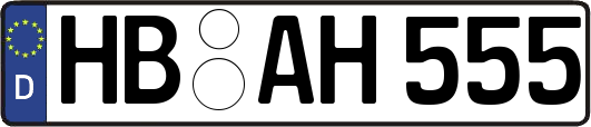 HB-AH555