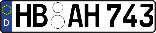 HB-AH743