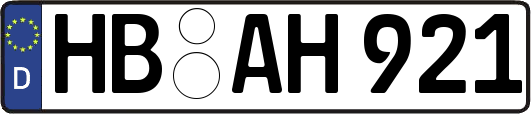 HB-AH921