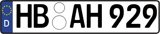 HB-AH929