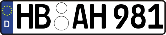 HB-AH981