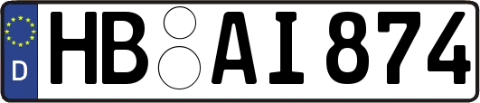 HB-AI874