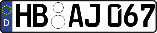 HB-AJ067