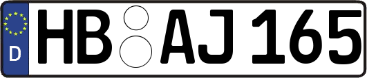 HB-AJ165