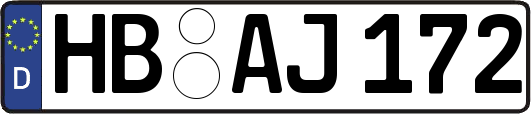 HB-AJ172