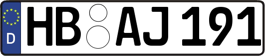 HB-AJ191