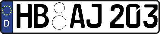 HB-AJ203