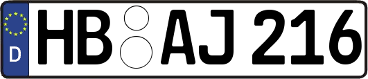 HB-AJ216