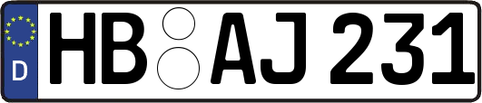 HB-AJ231