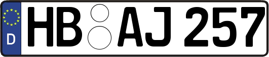 HB-AJ257