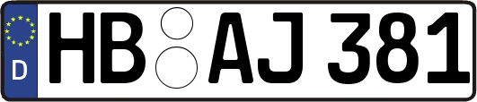 HB-AJ381