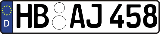 HB-AJ458